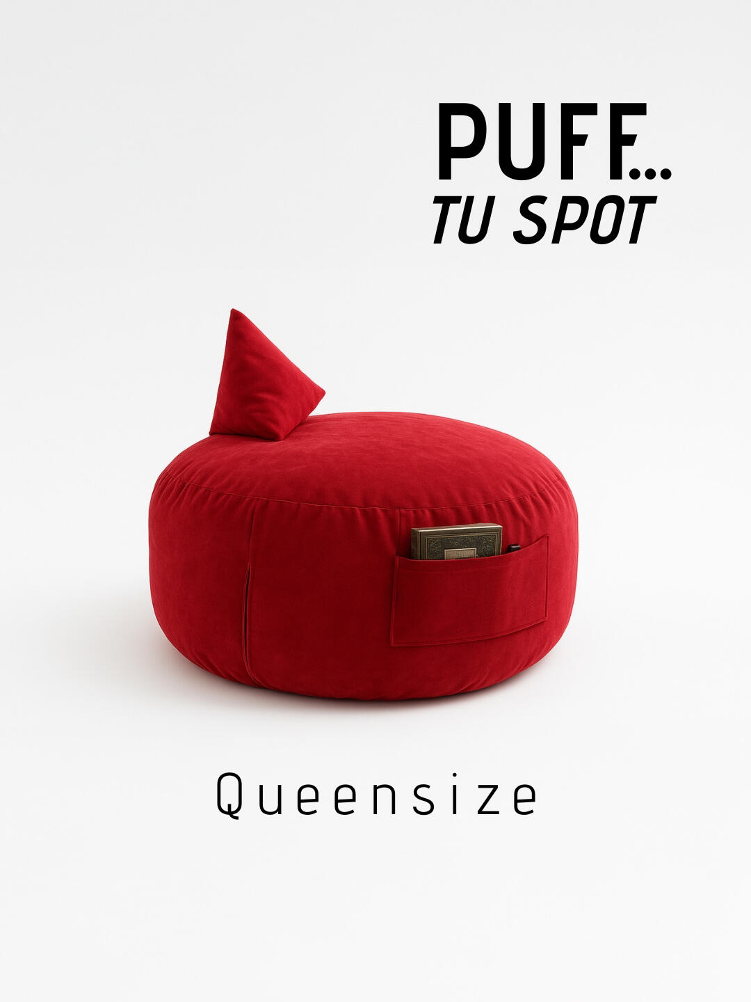 Puff Sillon Sofa Puffs Cozy Mueble Intrc Gamuza Gamer Relax